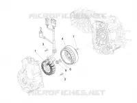 Flywheel magneto