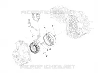 Flywheel magneto