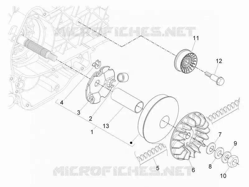 Driving pulley
