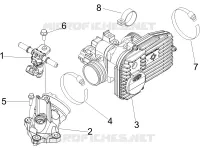 Throttle body - Injector - Union pipe