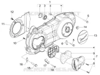Crankcase cover - Crankcase cooling