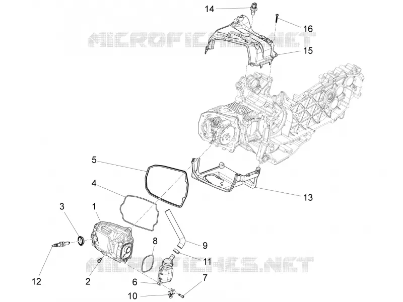 Cylinder head cover