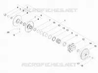 Driven pulley