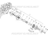 Driven pulley