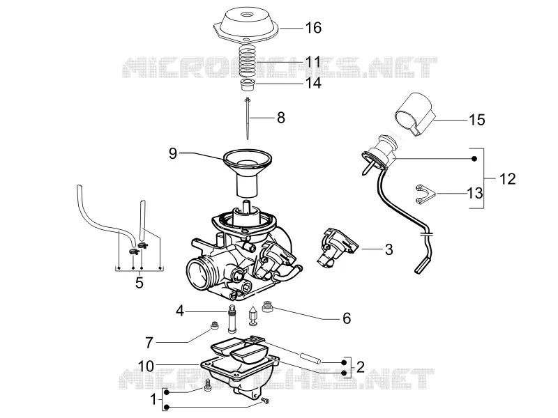 Carburetor's components