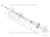 Driven pulley