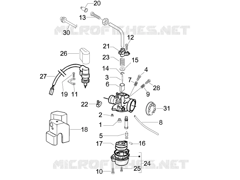 Carburetor's components