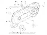 Crankcase cover - Crankcase cooling