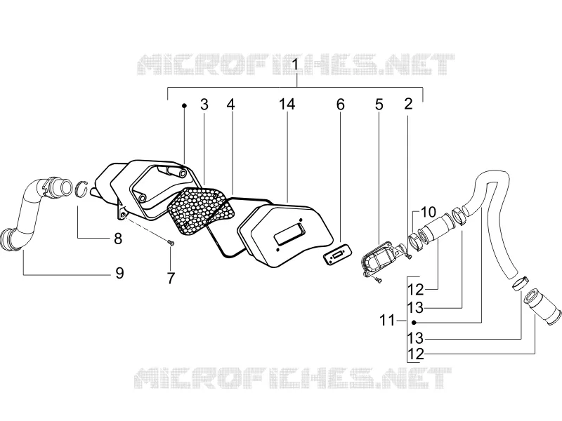 Secondary air box
