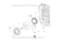 Flywheel magneto