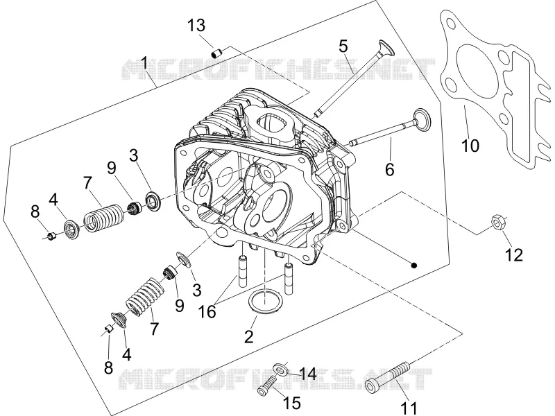 Head unit - Valve