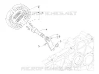 Rear brake - Brake jaw