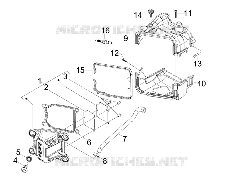 Cylinder head cover