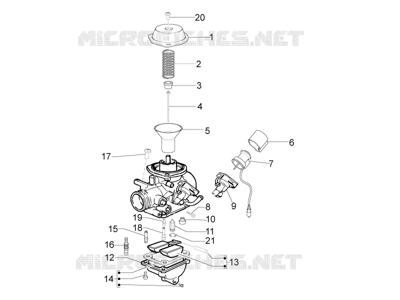 Carburetor's components