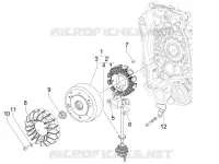 Flywheel magneto