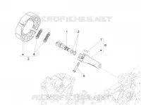 Rear brake - Brake jaw