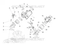 Throttle body - Injector - Union pipe