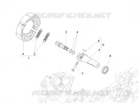 Rear brake - Brake jaw