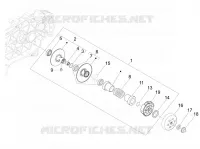 Driven pulley