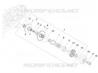 Driven pulley