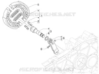 Rear brake - Brake jaw