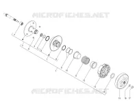 Driven pulley