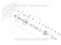 Driven pulley