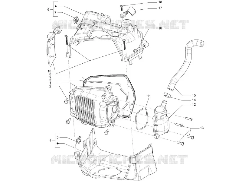 Cylinder head cover
