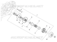 Driven pulley