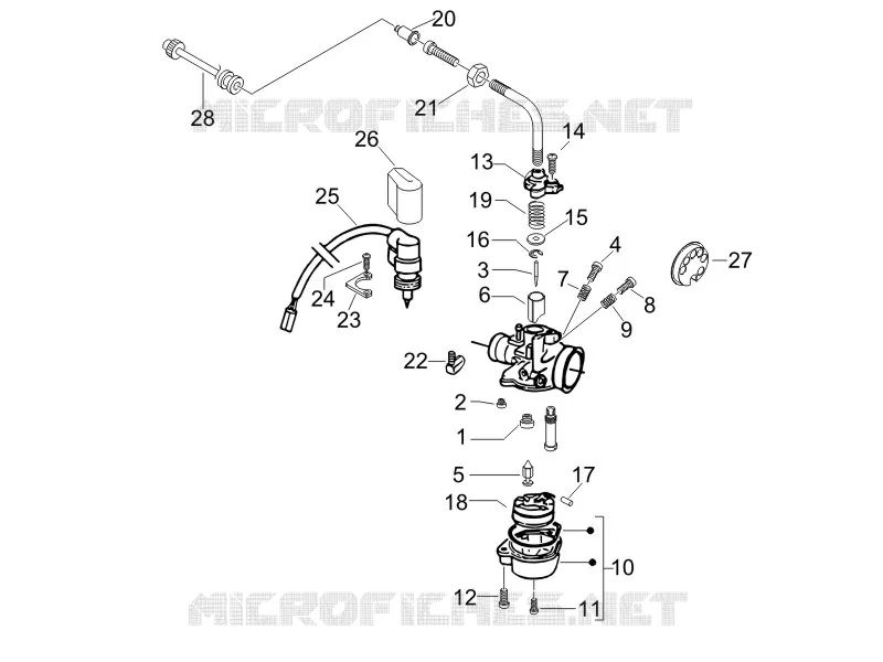 Carburetor's components