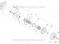 Driven pulley