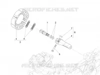 Rear brake - Brake jaw