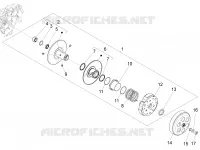 Driven pulley
