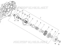 Driven pulley