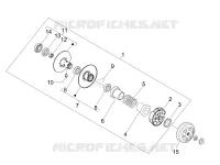 Driven pulley