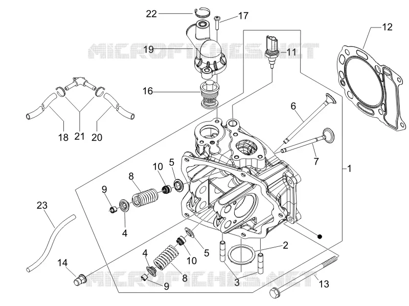 Head unit - Valve