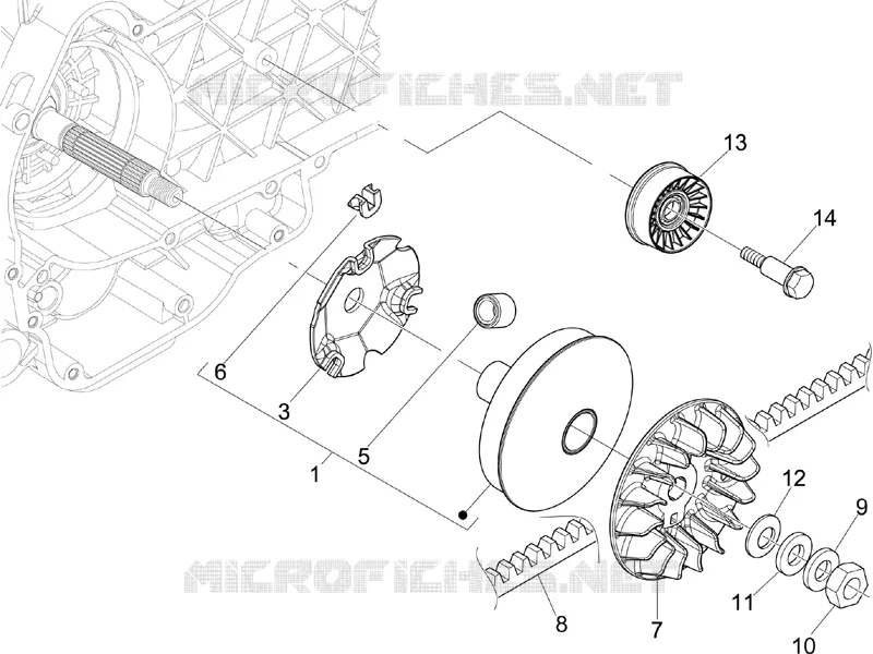 Driving pulley