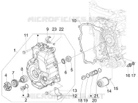 Flywheel magneto cover - Oil filter