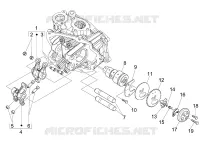 Rocking levers support unit