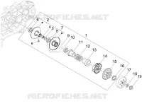 Driven pulley