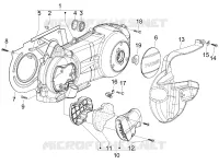 Crankcase cover - Crankcase cooling