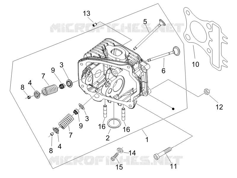 Head unit - Valve
