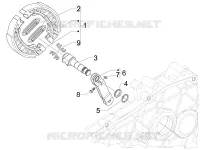 Rear brake - Brake jaw