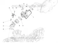 Throttle body - Injector - Union pipe