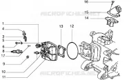 Cylinder head and induction pipe