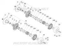 Driven pulley