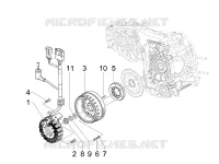 Flywheel magneto