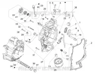 FLYWHEEL COVER - OIL FILTER