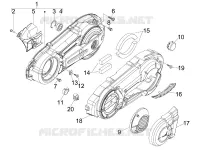 Crankcase cover - Crankcase cooling