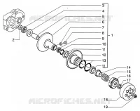 Fixed half-pulley